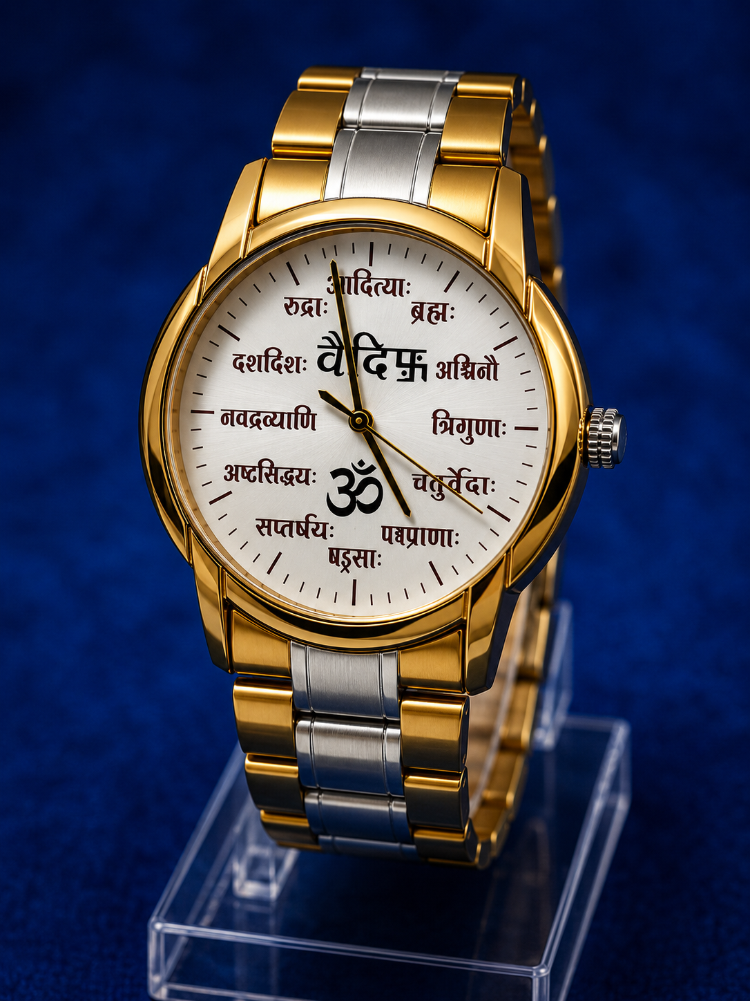 Vaidik silver-gold mixed edition